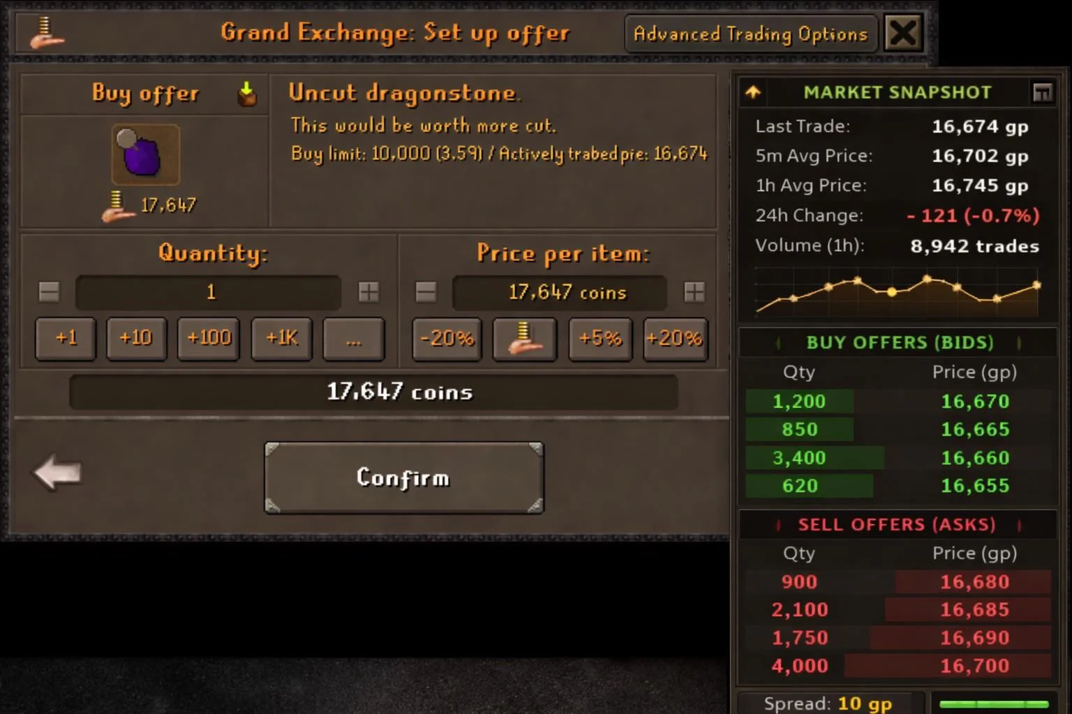 Sell OSRS gold